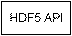 The HDF5 API